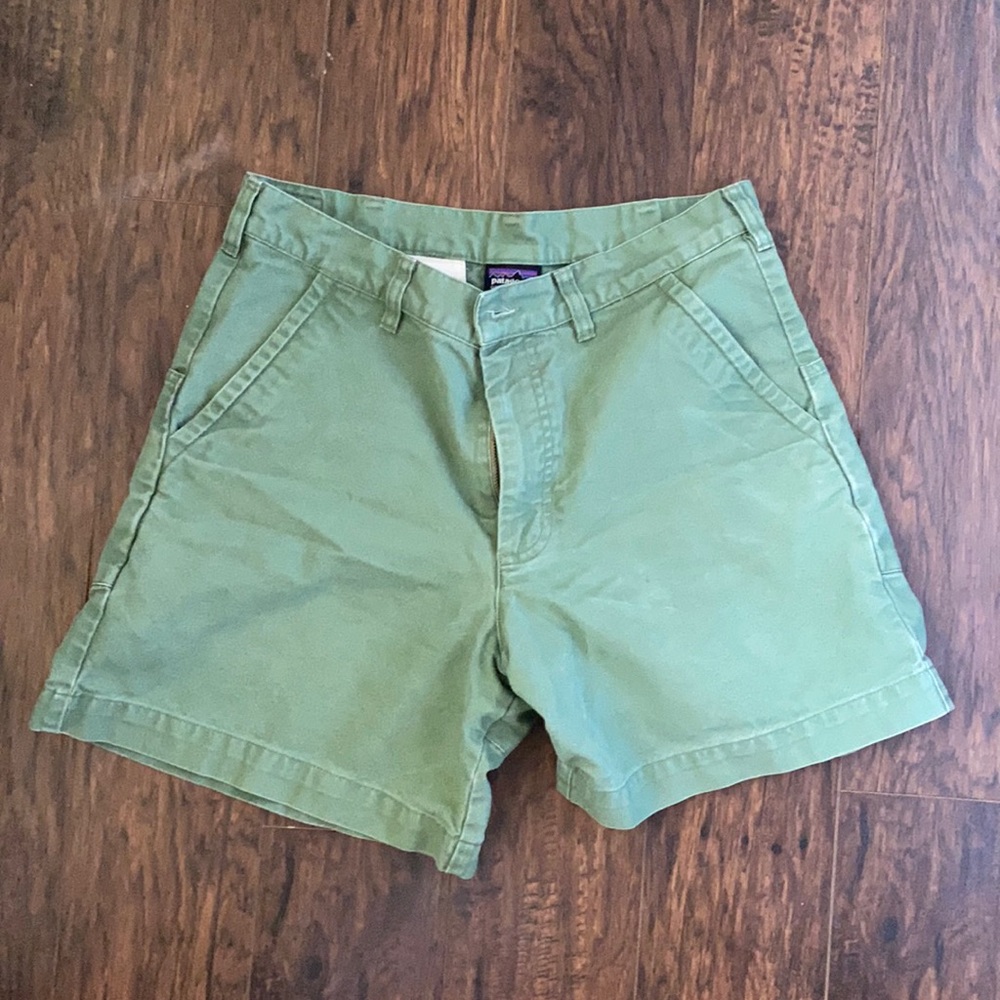 Green Patagonia Stand Up Shorts